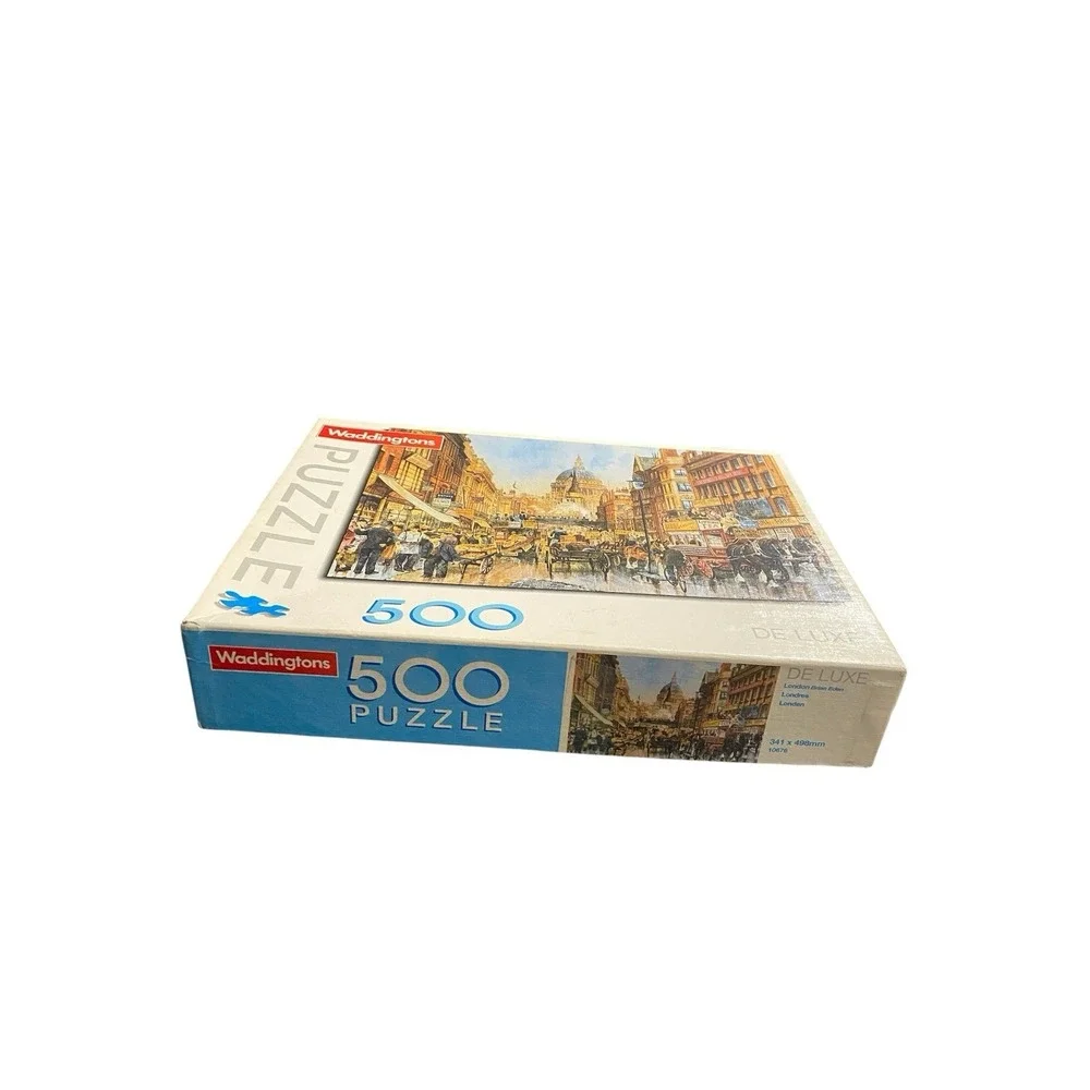Waddingtons London Brian Eden 500 Piece Puzzle 1996 Vintage De Luxe Complete